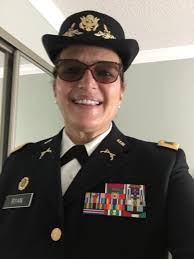 MEMBER PROFILE: Colonel Patricia Ryan, US Army (Ret) Born in New Hampshire  and raised in Rhode Island, Colonel Ryan retired from the US Army in 2012  after nearly 30 years of service.