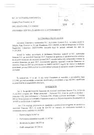 Situatii financiare anuale raportari contabile exercitiu financiar. Arhiva 2018 Activitatea Goscom