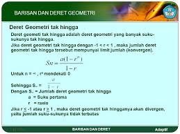 03 04 2017 Barisan Dan Deret Konsep Barisan Dan Deret Ppt Download
