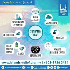 Keutamaan mandi di hari jumat di antaranya mendapat pahala satu tahun puasa. Islamic Relief Malaysia Ø¹Ù„Ù‰ ØªÙˆÙŠØªØ± Salam Sayyidul Ayyam Jom Kita Cuba Amalkan 9 Amalan Sunat Hari Jumaat Ini