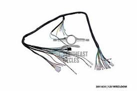 The red positive wire does not. 12v Complete Wire Harness Loom For Honda Cub C50 C70 Passport C90 12v Cdi Ebay