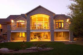 Pool Design Plans House Plans Walkout Basement Daylight Foundations Pin Home Plans Blueprints 23906 Awes Basement House Plans Lake House Plans Basement House