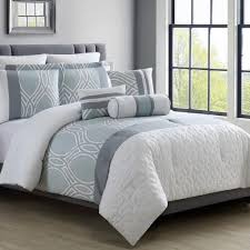 Target / home / blue grey comforter. One Of My Favorite Discoveries At Christmastreeshops Com Madelyn Blue Gray Geo Comforter Blue And White Bedding Blue And White Comforter Tiffany Blue Bedding