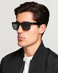 Ray-Ban 0RB4165 Justin Sunglasses Black hos CareOfCarl.no