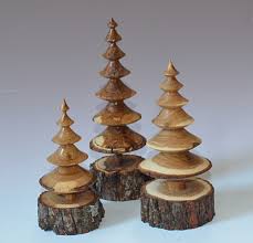 Trees From Scrub Oak Branches By Dennis Liggett Wood Turning Projects Wood Turning Christmas Wood Crafts