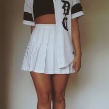 Black And White Pleated Skirt Get The Skirt For 54 At Store Americanapparel Net White Tennis Skirt Black Pleated Skirt College Skirt