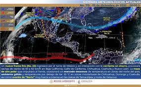 La Jornada Ingreso Del Frente Frio 23 Provocara Bajas Temperaturas En El Pais