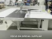 AS8310A-13085 Automatic template pattern machine #sewingmachinery  #garmentequipment #sewing #automaticsewingmachine #industrialmachinery