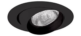 4 Recessed Lighting Black Eyeball Trim For R Par 20 Lamp