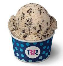 If a person eats half a cup, approximately the amount in th. Baskin Robbins Small Scoop Chocolate Chip Ice Cream Nutrition Facts