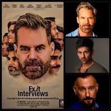 ✨ Tonight's the night! Exit Interviews has its world premiere tonight,  August 22, at the Museum of Photographic Arts during FilmOut San Diego's  25th‑anniversary LGBTQ film festival. The cast and crew—including star