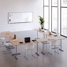 Kingston Is A Phenomenal Solution For Your Training Or Conference Room It Is One Of Our Best Sel Office Interior Design Office Wall Design Office Table Design