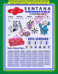 Syair Sgp Opesia 8 Oktober 2020