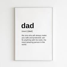 Digital Download Gift For Dad Gift From Daughter Fathers Day Gift Daddy Gift Father Gift Dad B In 2020 Dad Birthday Gift Dad Birthday Dad Definition