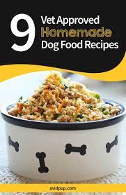 9 Vet Approved Homemade Dog Food Recipes For A Thriving Pup Approved Avid Dog Dogs Healthy Dog Food Recipes Healthy Dog Food Homemade Raw Dog Food Recipes