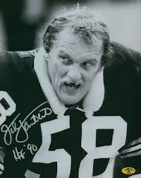 Jack Lambert Signed Steelers 8x10 Photo Inscribed "HOF 90" (Lambert  Hologram)