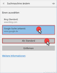 If bing isn't for you, this guide shows you the steps to set your preferred search engine in the new version of microsoft edge using chromium. Standardsuchmaschine Im Microsoft Edge Andern Edge Einstellungen Google Standard Suche Windows Faq