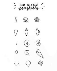The incredibly beautiful fish, strange creatures, sea stars, algae and seashells of course. How To Draw A Seashell Easy Step By Step Drawing Tutorial Easy