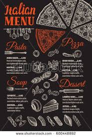 Italian Food Menu Creative And Modern Food Menu Templates For Your Restaurant Business More In 2020 Restaurant Menu Design Restaurant Menu Template Menu Restaurant