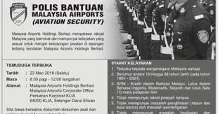 Check spelling or type a new query. Temuduga Terbuka Sebagai Polis Bantuan Di Malaysia Di Malaysia Airport Berhad Mahb Sinar Hairan