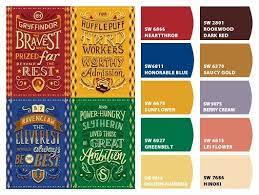 colorsnap by sherwin williams colorsnap by danielle p harry potter house colors harry potter room harry potter decor
