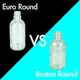 Boston Round vs. Euro Round the Great Divide - Liquid Bottles ...