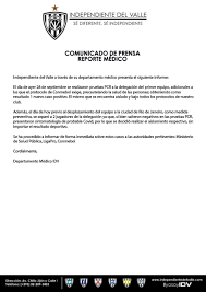 Jugó ayer con independiente, salió reemplazado y hoy se confirmó que se rompió los ligamentos. Independiente Del Valle Desde On Twitter Comunicado Medico
