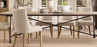 1940s French Barrelback Restoration Hardware Chair Option But With Different Finish Dining Room Industrial Rectangular Dining Table Kitchen Table Chairs