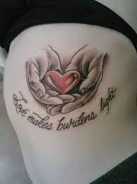 Maybe you would like to learn more about one of these? Heart In Hands Tattoo Tattoos And Piercings Hand Tattoos Body Art Tattoos