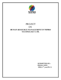 Hr Practices Of Wipro