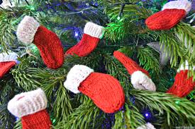 These mini knitted polar bears are from the book mini knitted safari by sachiyo ishii, and you can. Mini Christmas Stockings Free Knitting Pattern