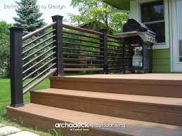 Place them on the ground so that they exactly match the diagram. Railing Options Photo Gallery