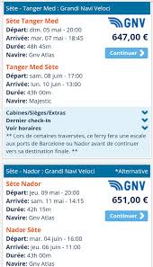 C Est Le Dernier Jour De L Offre Le Maroc En Bateau Facebook