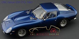 Ferrari 250 gto in silver blue. Cmc Ferrari 250 Gto Blue Model Car Cmc Modelcarshop De