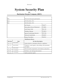 Pdf System Security Plan