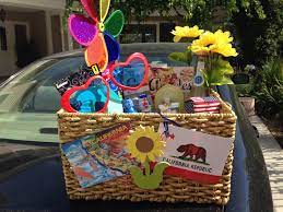 I have asked if they wanted something else, but the answer is always no. California Themed Basket For My Big Themed Gift Baskets California Gift Basket Wedding Gift Baskets