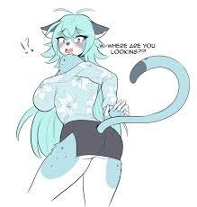 Experience pure pleasure with Rule 34 Catgirl erotic art