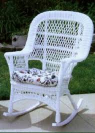 Mackinac All Weather High Back Wicker Rockers Set Of 2 All About Wicker