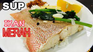 Tumis bawang halia masukkan semula ikan yang dh digoreng tadi. Sup Ikan Merah Berpantang Youtube