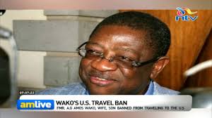 Başbakan raila odinga tarafından yönetilen turuncu demokratik harekette (odm). Graft War Axe Falls On Former Attorney General Amos Wako Youtube