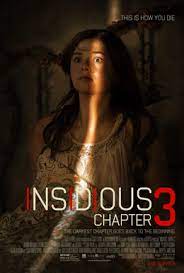 Chapter 3 is a 2015 supernatural horror film written and directed by leigh whannell in his directorial debut.the film is a prequel to the first two films and the third installment in the insidious franchise.the film stars dermot mulroney and stefanie scott, with angus sampson, whannell, and lin shaye reprising their roles from the previous films. Insidious Chapter 3 Wikipedia