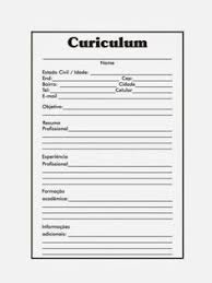 Modelo cv disponible en photoshop & word. Curriculum Para Preencher E Imprimir Formato De Curriculum Vitae Curriculum Vitae Gratis Modelos De Curriculum Vitae