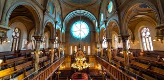 A synagogue is a building where jewish people meet to worship or to study their religion. The Synagogue My Jewish Learning