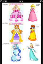 how the princess precures are related to the mario princesses magical girl anime magical girl pretty cure