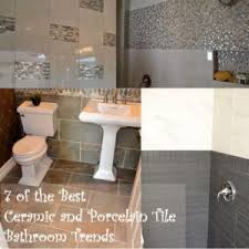 An accent wall is an easy way to add color, texture, and design to your bathroom. 7 Best Ceramic And Porcelain Tile Trends For Bathrooms Tile Outlets Of America