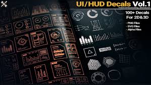 Jrotools Tools For 3d Artists Ui Hud Decals Vol 1 › substance painter 2018 logo substance designer 2018, design png clipart. 3d artists ui hud decals vol 1