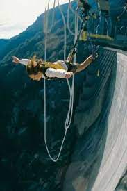 007 Feeling Am Verzasca Staudamm Trekking Wie James Bond Blick Bungee Jumping Adventure Inspiration Ticino