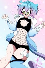 Rule 34 - Arms Up Belly Blue Hair Blush Cleavage Disembodied Hands Empty  Eyes Femboy Femboysub Fishnets Fully Clothed Gay Grabbing Groping Held Down  Hypnosis Hypnosis Linechu Male Male Focus Male Only