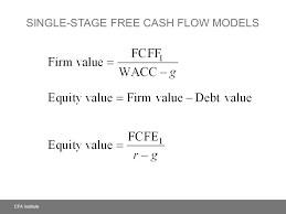Free Cash Flow Valuation - Ppt Download