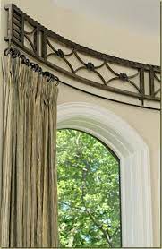 Enjoy free shipping on most stuff, even big stuff. Style Moderne Arched Window Treatments Curved Curtain Rods Window Curved Curtain Rods
